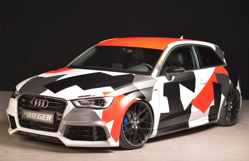 Rieger Spoilerstoßstange Audi A3 (8V) 07.12-08.16 (bis Facelift) - 56790