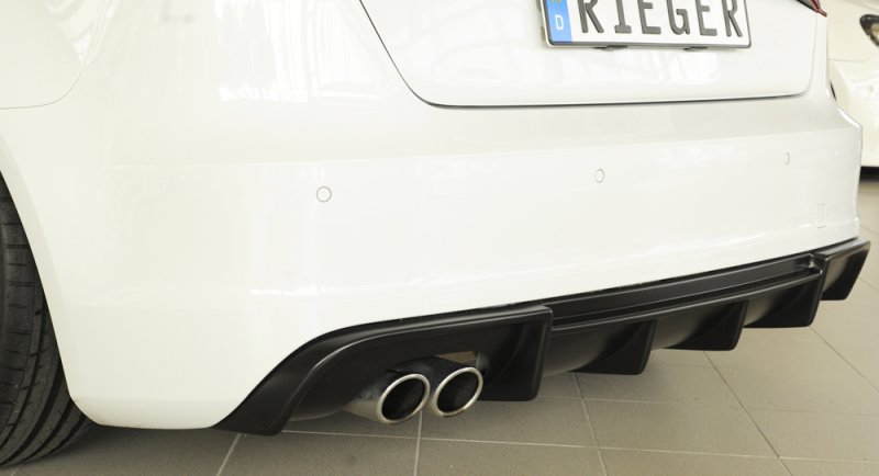 Rieger Heckeinsatz Audi A3 (8V) 07.12-08.16 (bis Facelift) - 56804