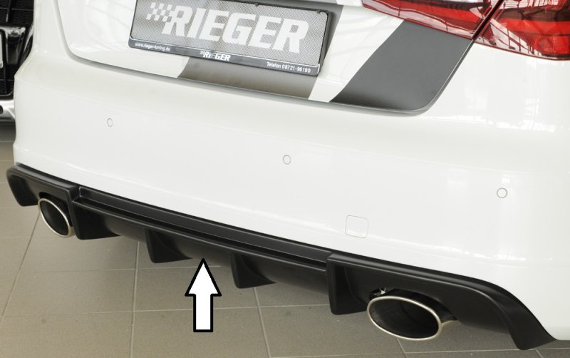 Rieger Heckeinsatz Audi A3 (8V) 07.12-08.16 (bis Facelift) - 56806
