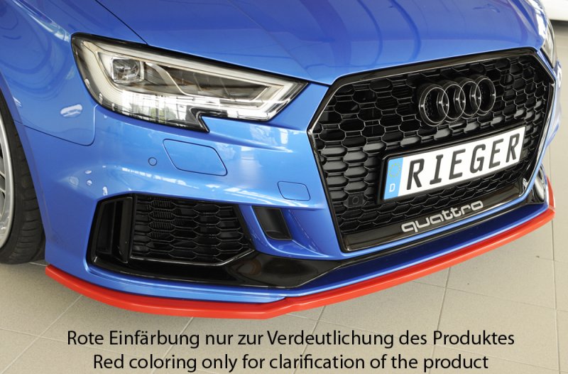 Rieger Spoilerschwert Audi RS3 (8V) 02.17- (ab Facelift) - 56810