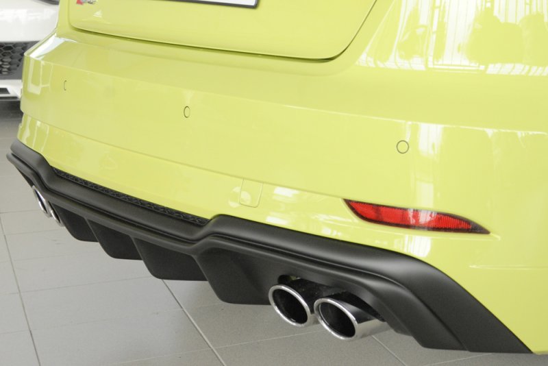 Rieger Heckeinsatz Audi A3 S3 (8V) 09.16- (ab Facelift) - 56821