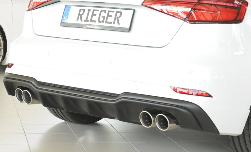 Rieger Heckeinsatz Audi A3 (8V) 09.16- (ab Facelift) - 56822