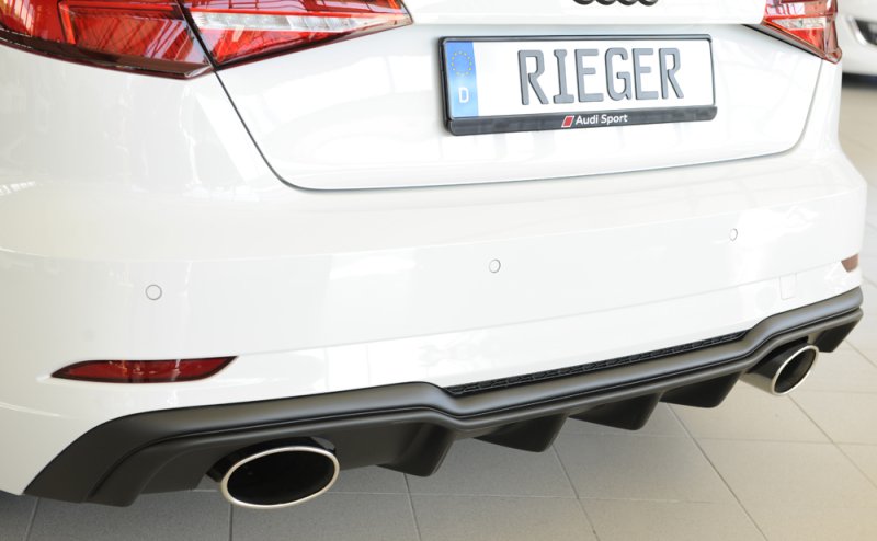 Rieger Heckeinsatz Audi A3 (8V) 09.16- (ab Facelift) - 56823