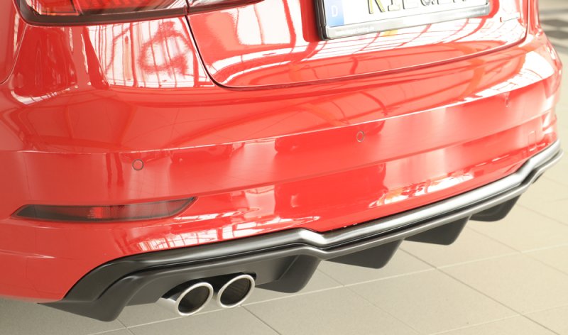 Rieger Heckeinsatz Audi A3 (8V) 09.16- (ab Facelift) - 56824