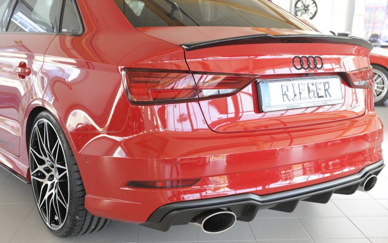 Rieger Heckeinsatz Audi A3 (8V) 09.16- (ab Facelift) - 56827
