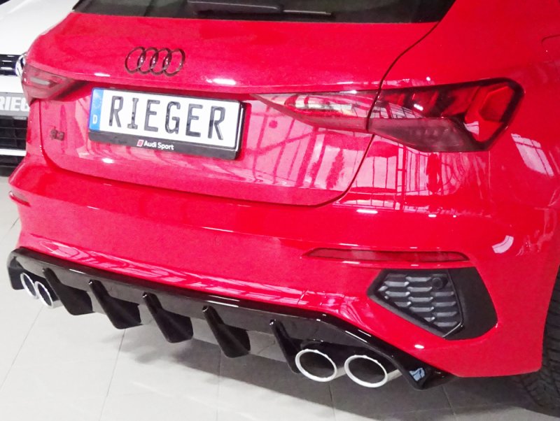 Rieger Heckeinsatz Audi A3 (GY) 11.19- - 56837