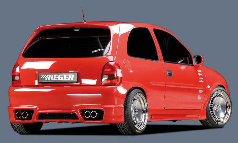 Rieger Heckschürze Opel Corsa B 02.93-09.96 (bis Modell 97) - 58828