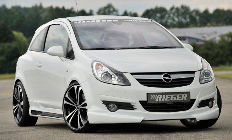 Rieger Spoilerlippe Opel Corsa D 07.06-12.10 (bis Facelift) - 58940