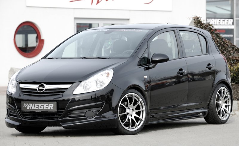 Rieger Seitenschweller Opel Corsa D 01.11- (ab Facelift) - 58942
