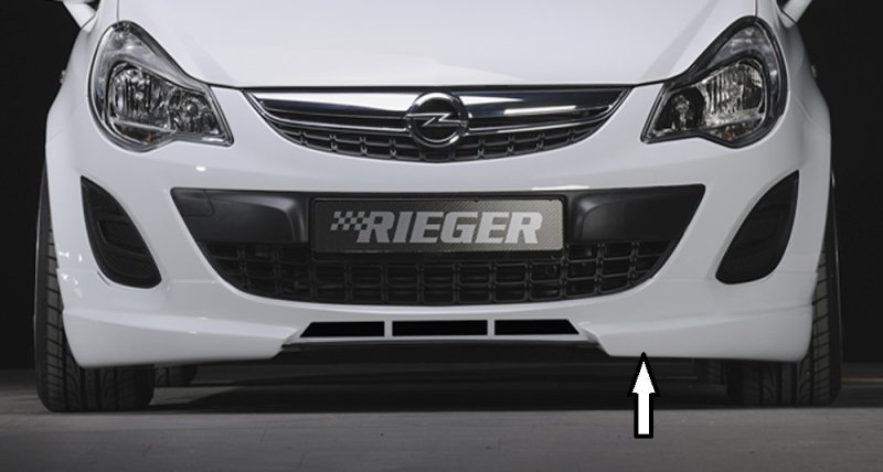 Rieger Spoilerlippe Opel Corsa D 01.11- (ab Facelift) - 58950