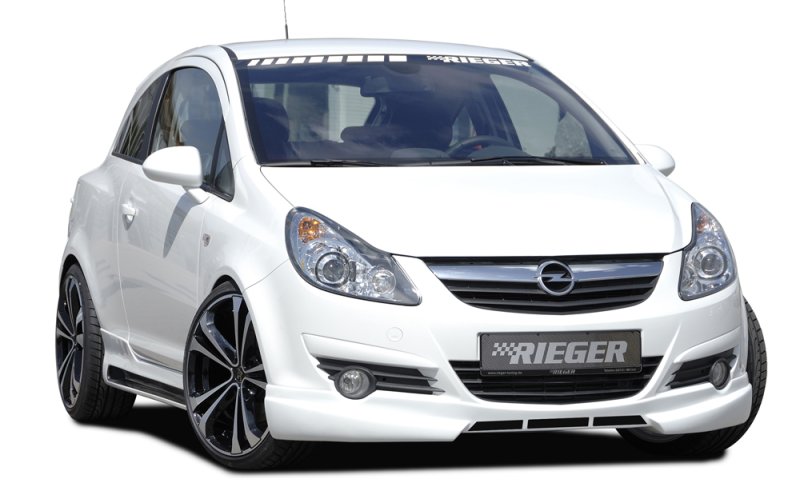 Rieger Spoilerlippe Opel Corsa D 07.06-12.10 (bis Facelift) - 58951