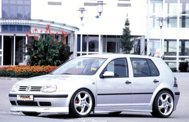 Rieger Spoilerlippe VW Golf 4 10.97-03 - 59001