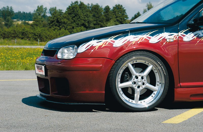 Rieger Spoilerstoßstange RS-Four-Look VW Golf 4 10.97-03 - 59038