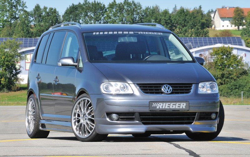 Rieger Spoilerlippe VW Touran (1T) 03.03-10.06 (bis Facelift) - 59201