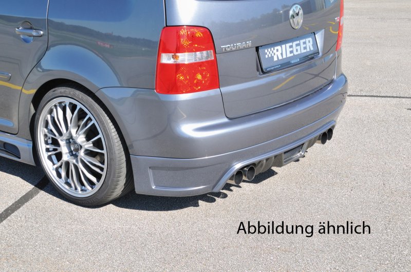 Rieger Heckschürzenansatz VW Touran (1T) 03.03-10.06 (bis Facelift) - 59211