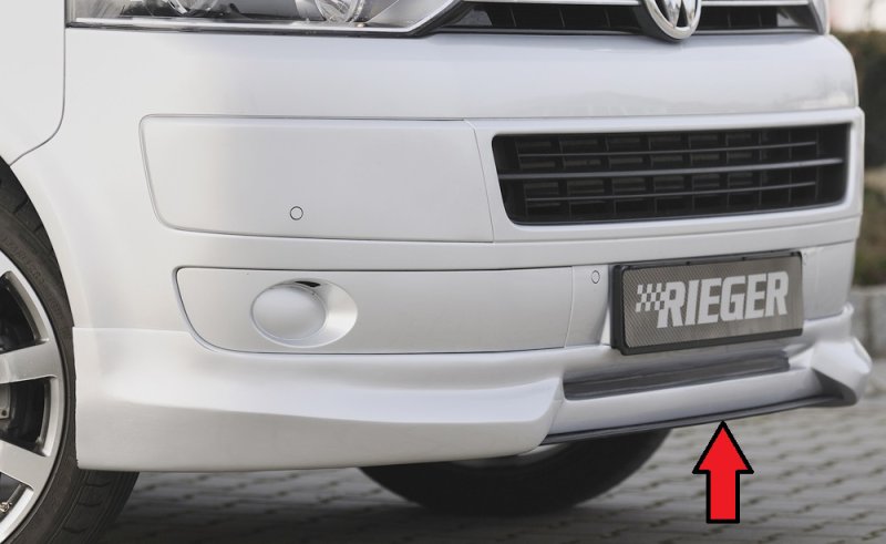 Rieger Spoilerschwert VW T5 Bus 09.09- (ab Facelift) - 59257