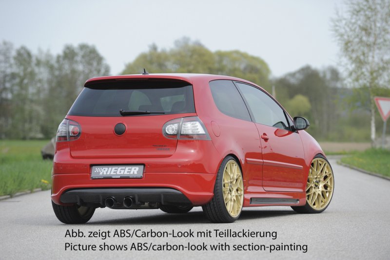 Rieger Heckschürzenansatz VW Golf 5 - 59411