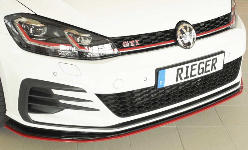 Rieger Spoilerschwert nur für GTI - TCR VW Golf 7 GTI-TCR 01.19- - 59515