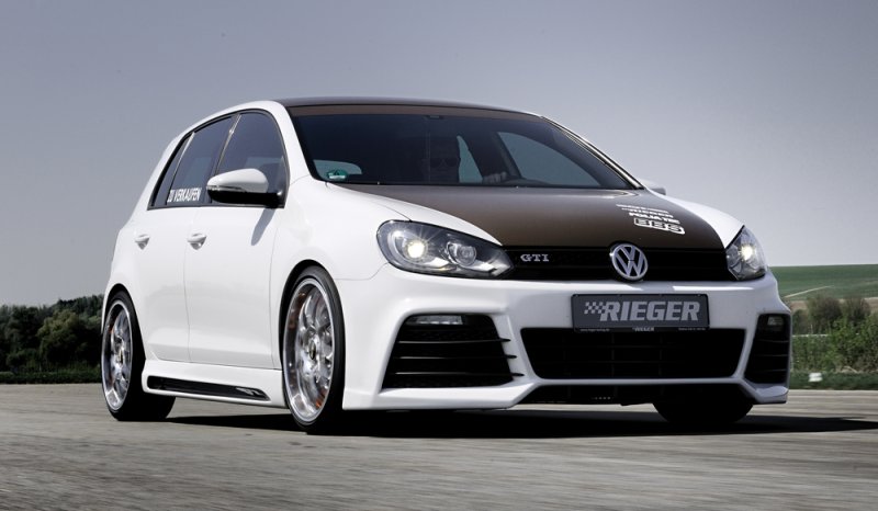 Rieger Spoilerstoßstange VW Golf 6 - 59530