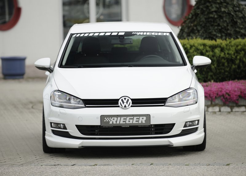 Rieger Spoilerlippe VW Golf 7 10.12-12.16 (bis Facelift) - 59550