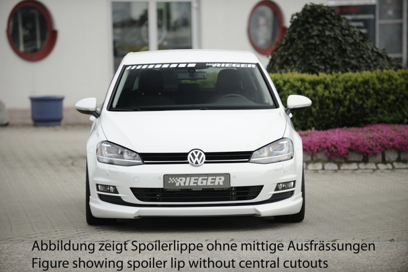 Rieger Spoilerlippe VW Golf 7 10.12-12.16 (bis Facelift) - 59551