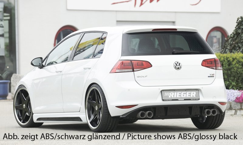 Rieger Heckeinsatz VW Golf 7 10.12-12.16 (bis Facelift) - 59558