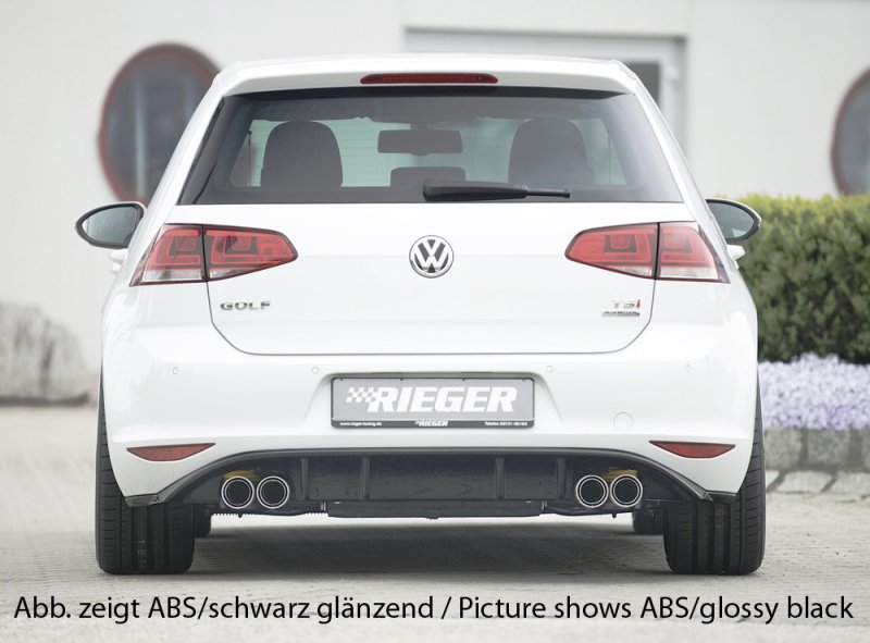 Rieger Heckeinsatz VW Golf 7 10.12-12.16 (bis Facelift) - 59558