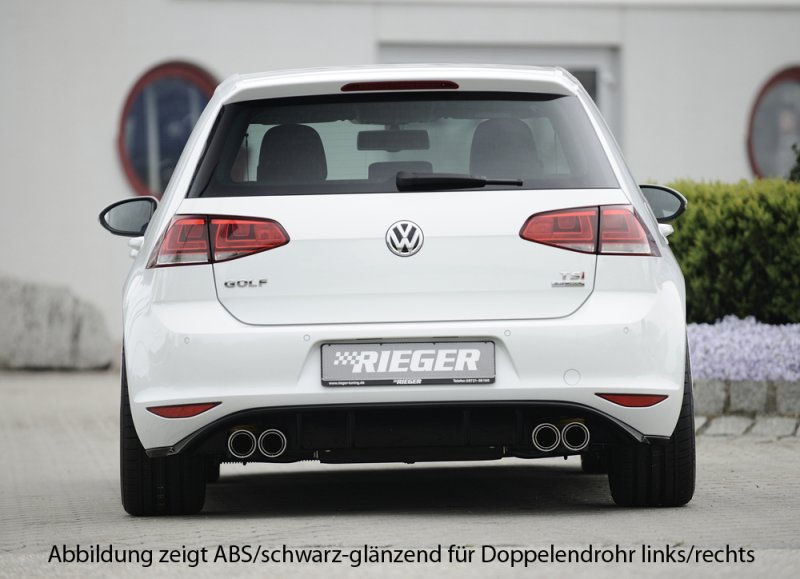 Rieger Heckeinsatz VW Golf 7 10.12- - 59559
