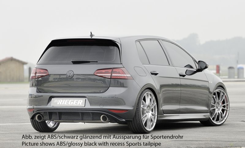 Rieger Heckeinsatz VW Golf 7 GTI 04.13-12.16 (bis Facelift) - 59562
