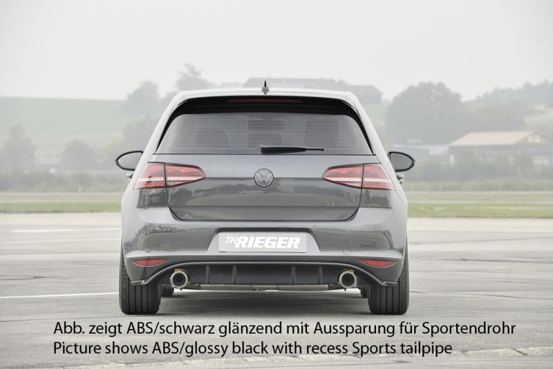 Rieger Heckeinsatz VW Golf 7 GTI 04.13-12.16 (bis Facelift) - 59562