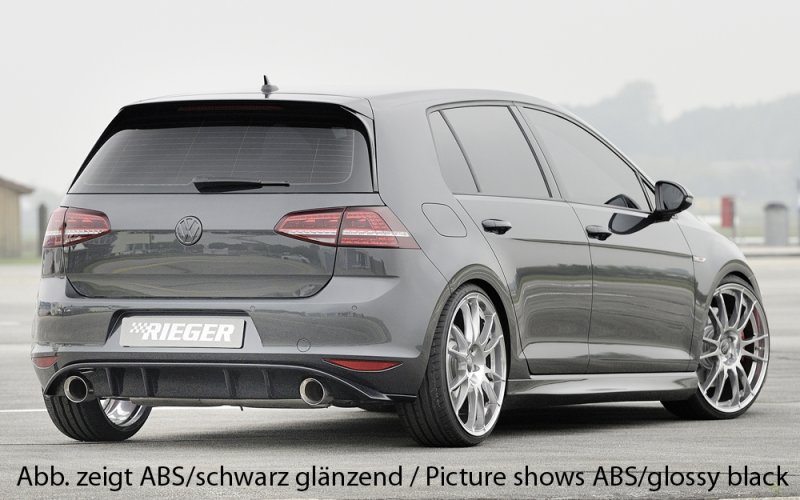 Rieger Heckeinsatz VW Golf 7 10.12-12.16 (bis Facelift) - 59563