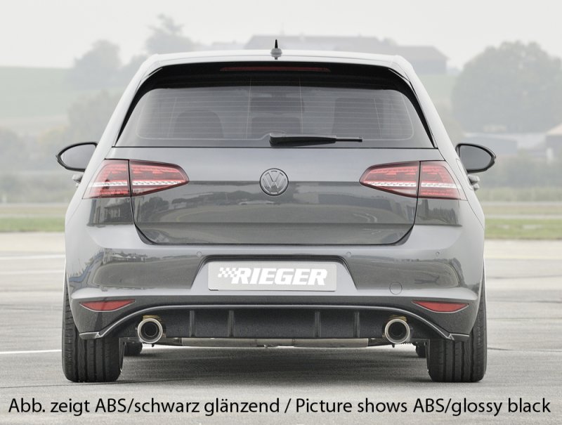 Rieger Heckeinsatz VW Golf 7 10.12-12.16 (bis Facelift) - 59563