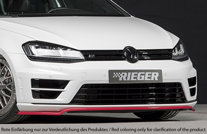 Rieger Spoilerschwert nur für R / R-Line VW Golf 7 R 12.13-12.16 (bis Facelift) - 59566
