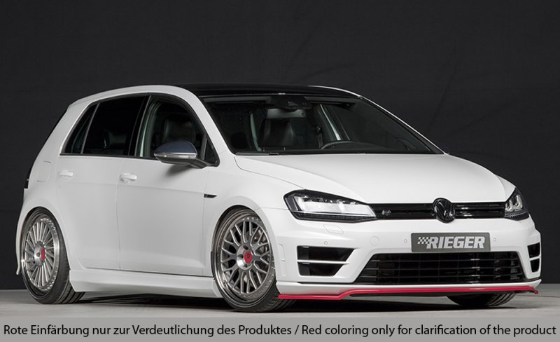 Rieger Spoilerschwert nur für R / R-Line VW Golf 7 R 12.13-12.16 (bis Facelift) - 59566