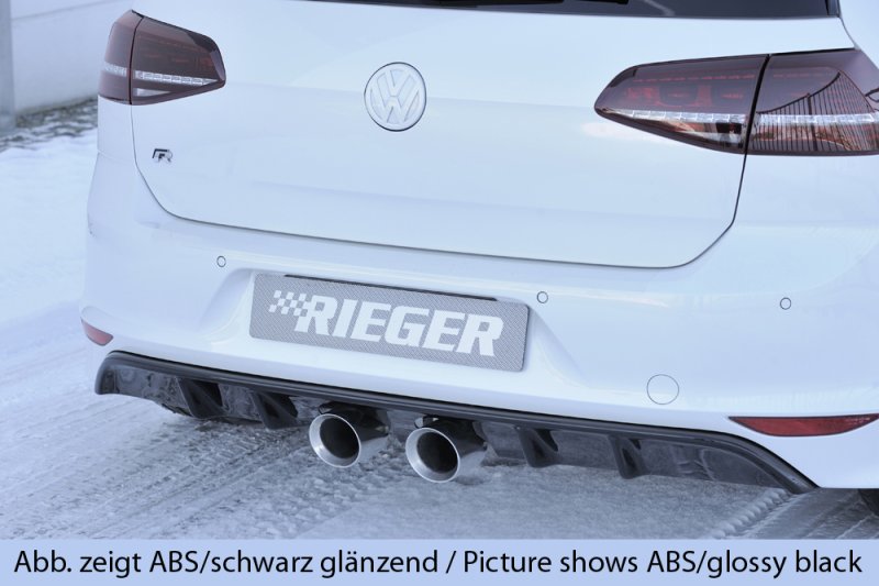 Rieger Heckeinsatz VW Golf 7 R 12.13-12.16 (bis Facelift) - 59568