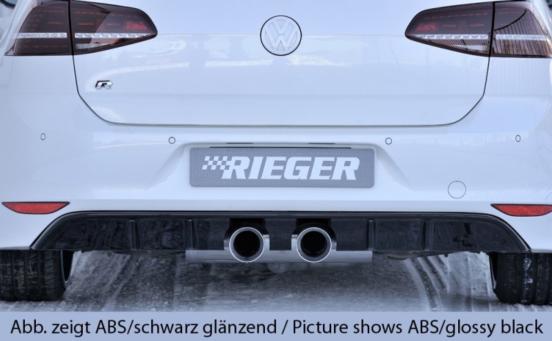 Rieger Heckeinsatz VW Golf 7 R 12.13-12.16 (bis Facelift) - 59568