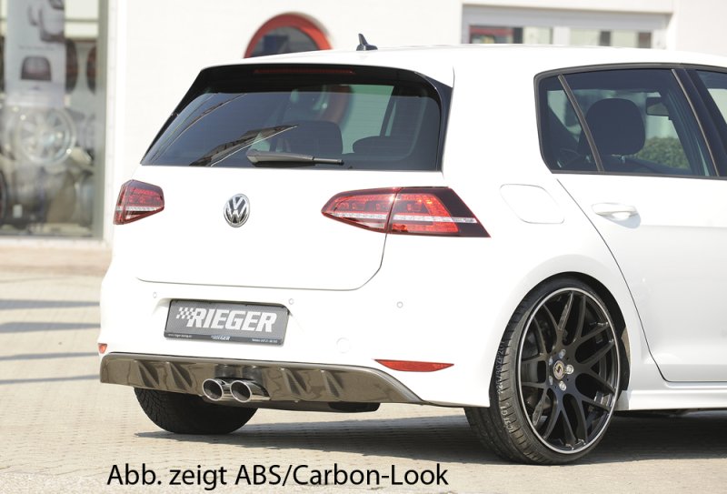 Rieger Heckeinsatz für R-Line Heckschürze VW Golf 7 10.12- - 59569