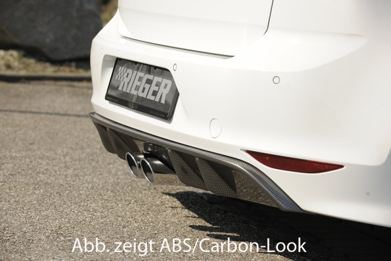Rieger Heckeinsatz für R-Line Heckschürze VW Golf 7 10.12- - 59569