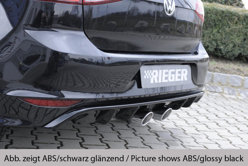 Rieger Heckeinsatz VW Golf 7 R-Line 10.12-12.16 (bis Facelift) - 59573