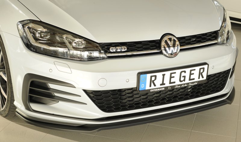Rieger Spoilerschwert nur für GTI / GTD / GTE VW Golf 7 GTD 02.17- (ab Facelift) - 59580