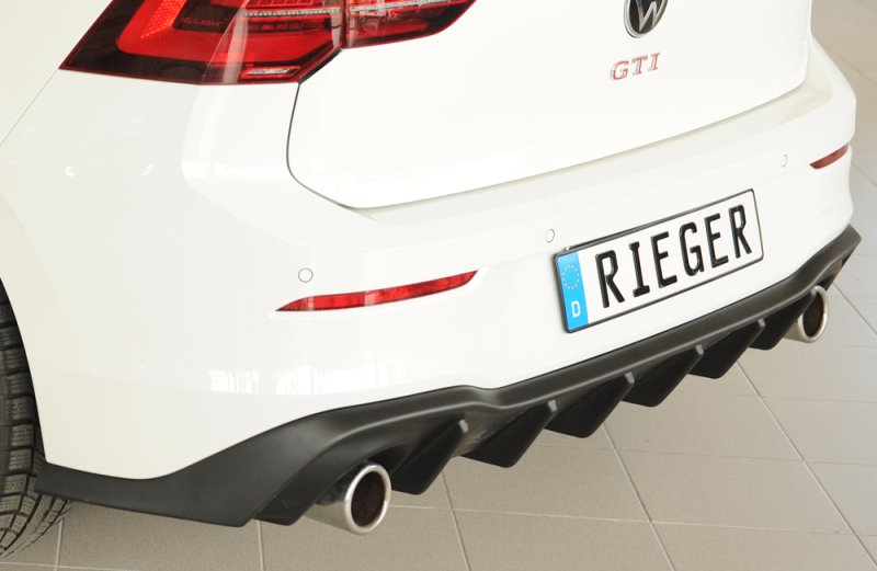 Rieger Heckeinsatz VW Golf 8 GTI 08.20- - 59610