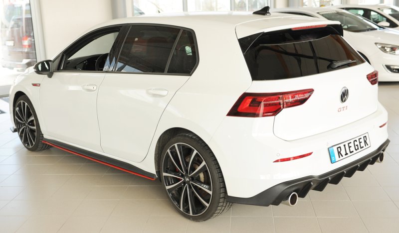 Rieger Heckeinsatz VW Golf 8 GTI 08.20- - 59610