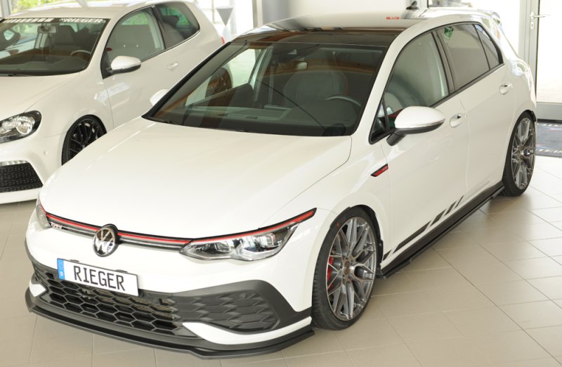 Rieger Spoilerschwert nur für GTI Clubsport VW Golf 8 GTI Clubsport 10.20- - 59611