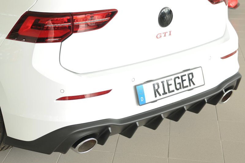 Rieger Heckeinsatz VW Golf 8 GTI Clubsport 10.20- - 59612
