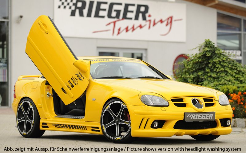 Rieger Spoilerstoßstange Mercedes SLK (R170) 01.01- - 70011