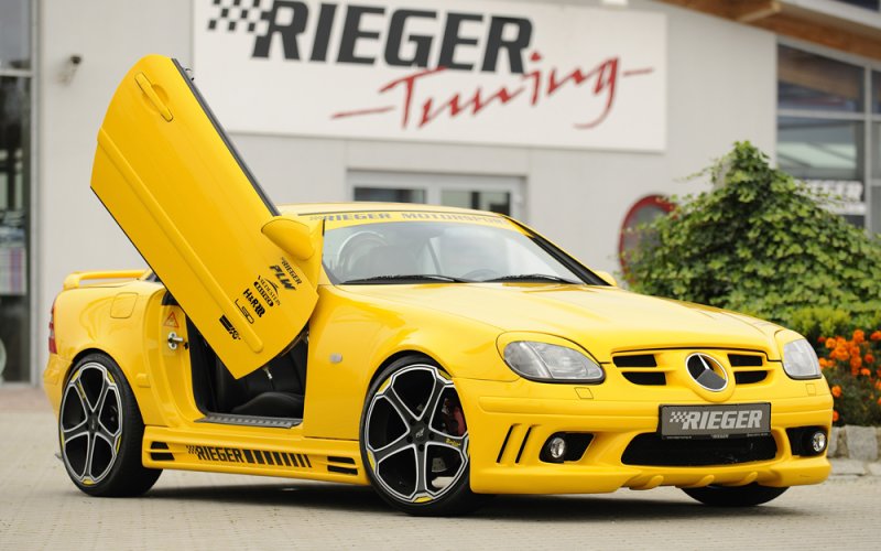 Rieger Spoilerstoßstange Mercedes SLK (R170) 01.01- - 70013