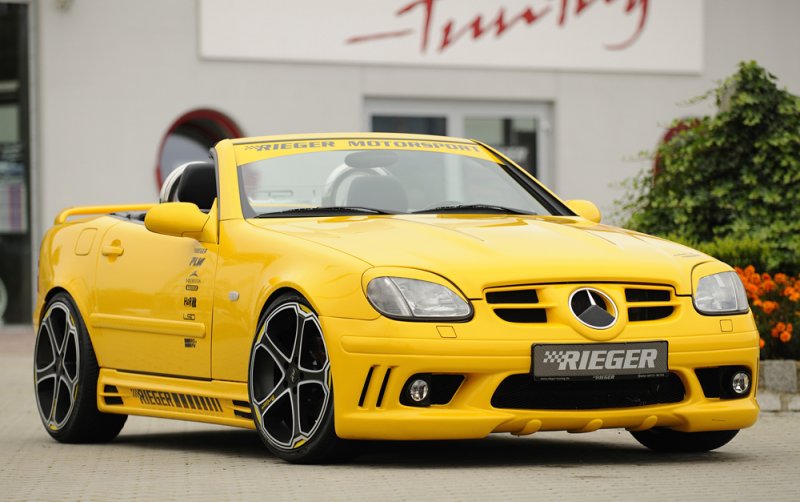 Rieger Spoilerstoßstange Mercedes SLK (R170) 01.01- - 70013