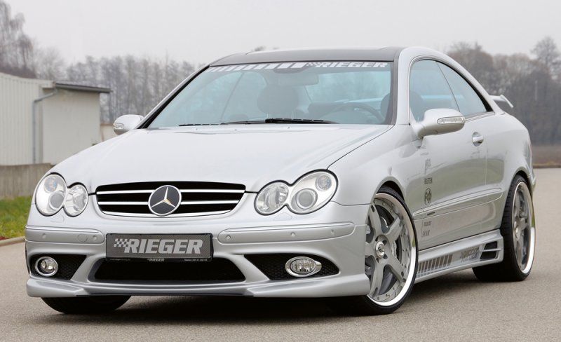 Rieger Seitenschweller Mercedes CLK (W209) 00.02-06.04 (bis Facelift / bis Modell 2005) - 71013