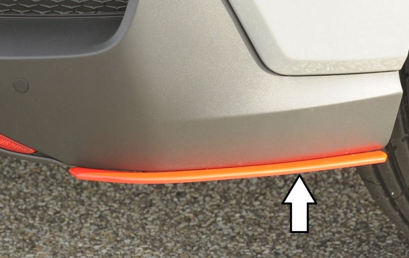 Rieger Heckschürzenansatz seitlich rechts Hyundai i30 N (PDE) 05.21- (ab Facelift) - 76008