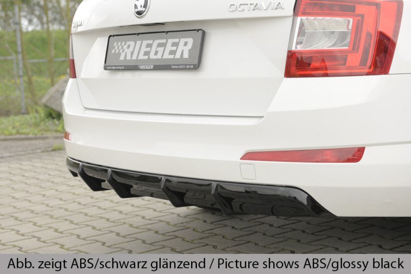 Rieger Heckeinsatz Skoda Octavia (5E) 02.13-01.17 (bis Facelift) - 79019